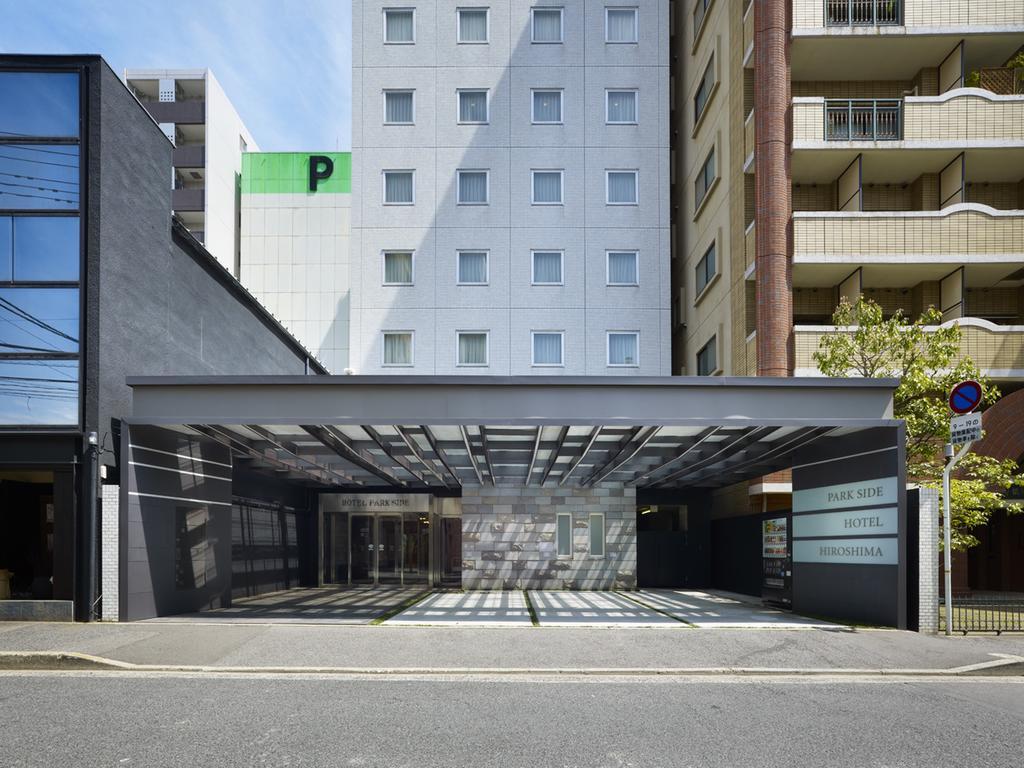 Hotel Park Side Hiroshima Peace Park Exterior foto