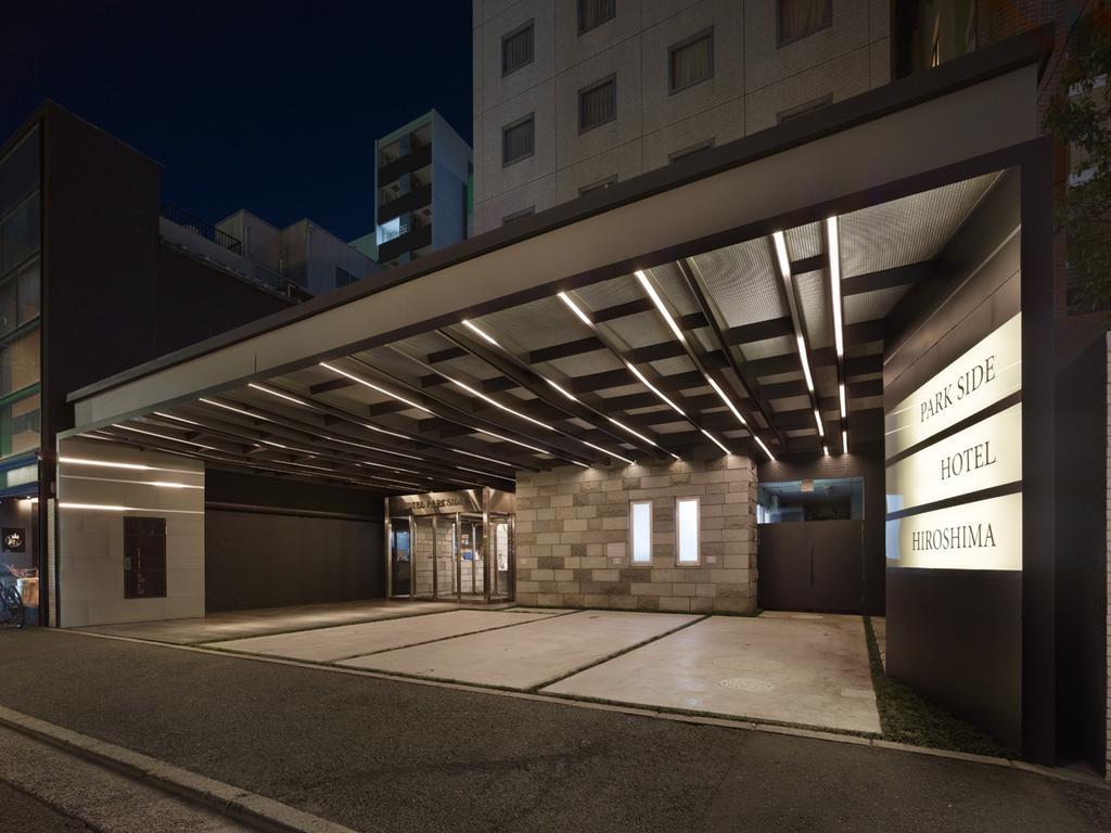Hotel Park Side Hiroshima Peace Park Exterior foto